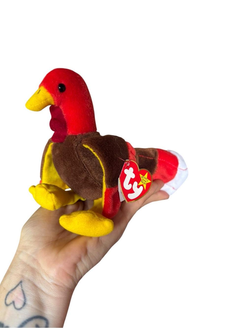 Vintage Ty beanie baby Gobbles the turkey